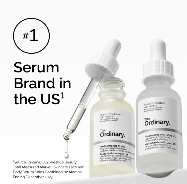 The Ordinary Balancing & Clarifying Serum packaging front highlighting product purpose