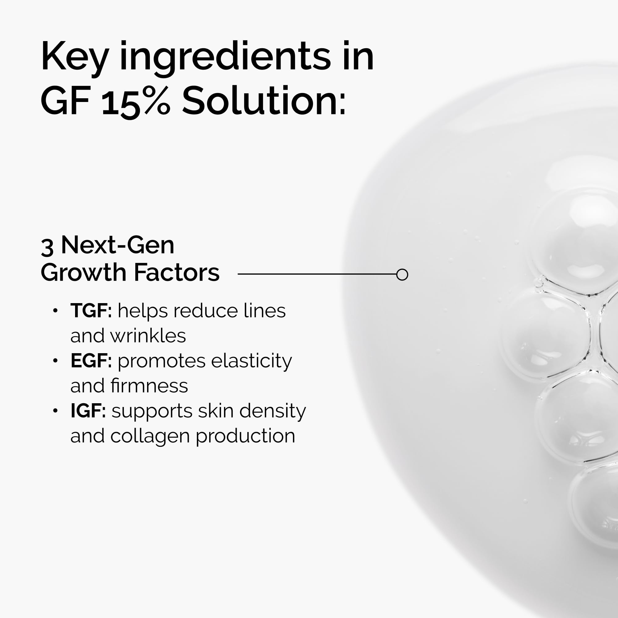The Ordinary GF 15% Solution bottle on a bathroom shelf as part of daily routine.