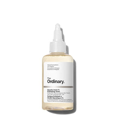 The Ordinary Glycolic Acid 7% Toner bottle close-up for brightening and even tone.