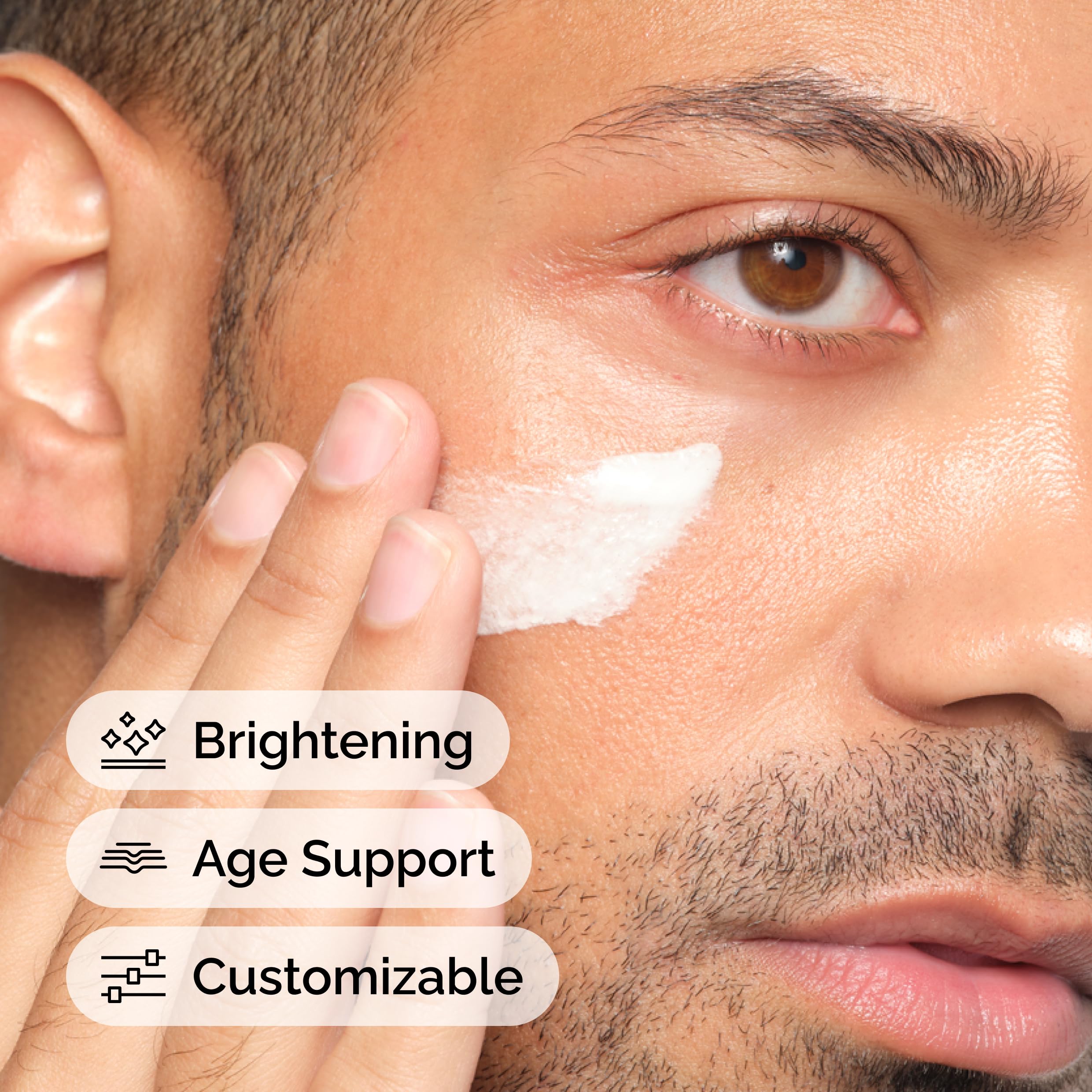 The Ordinary vitamin C powder mixed with serum in a bottle for brightening.