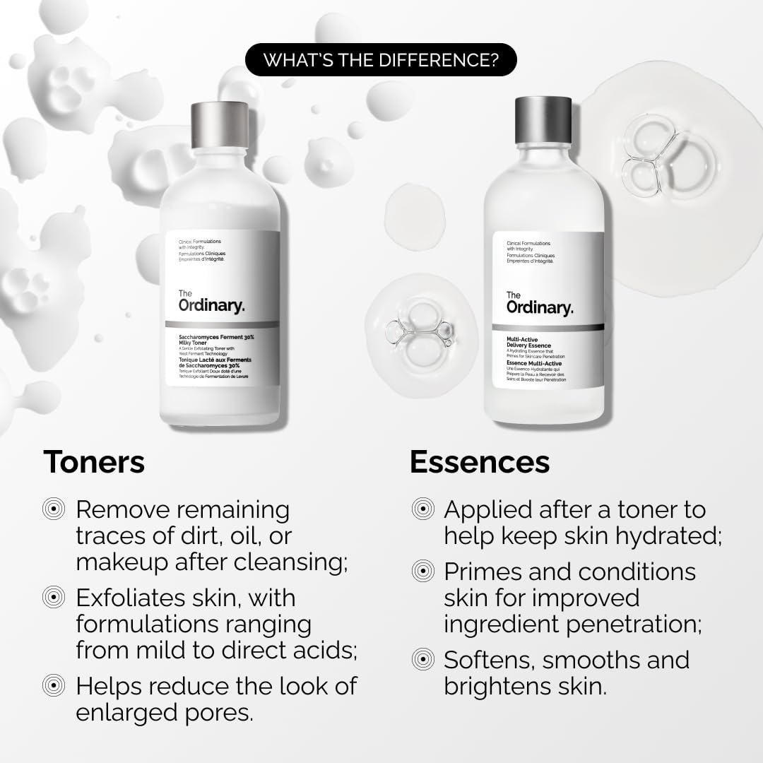 Applied to skin, The Ordinary essence gives a luminous, hydrated look.
