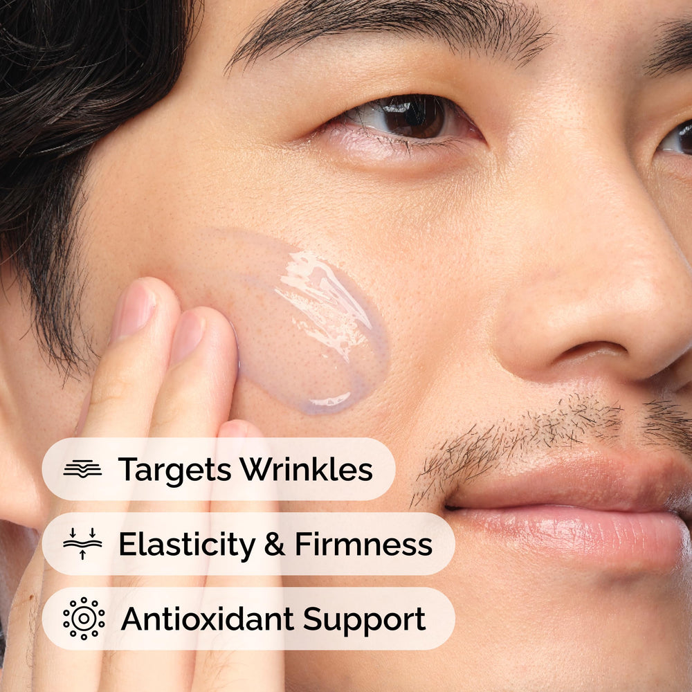 Outer packaging of The Ordinary serum – premium branding and product details.
