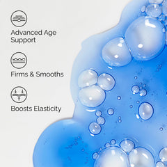 The Ordinary serum on skin – smooth, hydrated look from peptide and hyaluronic blend.