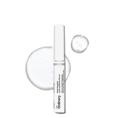 The Ordinary Multi-Peptide Lash & Brow Serum bottle close-up, highlighting density benefits