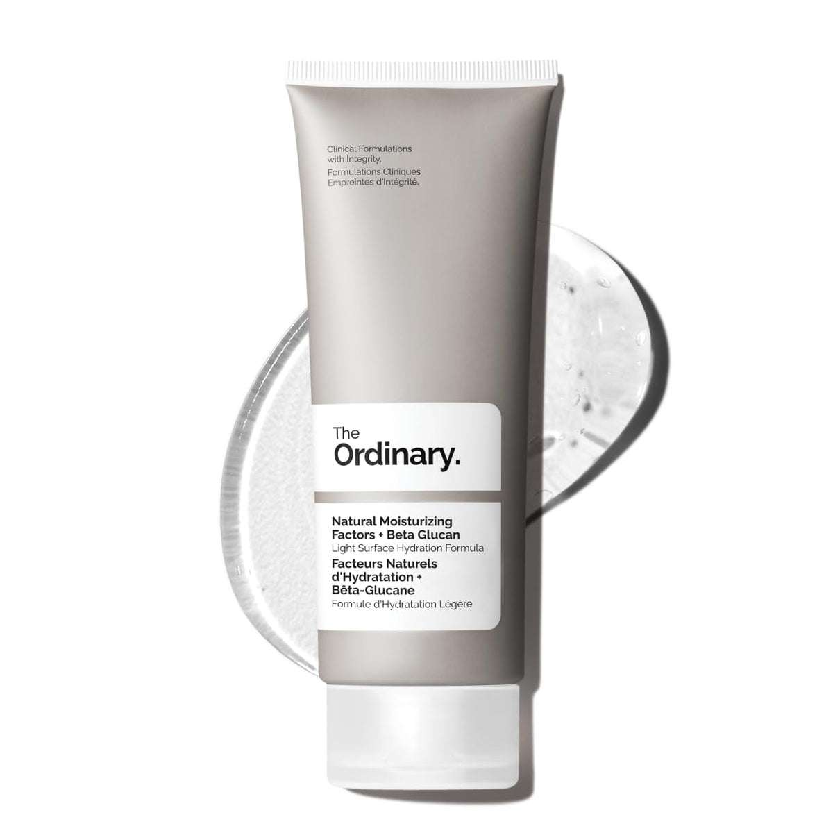 The Ordinary Natural Moisturizing Factors plus Beta Glucan bottle for all day hydration