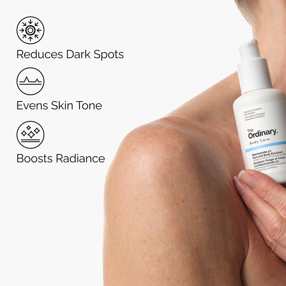 The Ordinary Niacinamide 5% helps fade dark spots on skin.