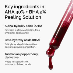 The Ordinary Peeling Solution dropper close-up for precise, even-toned application.