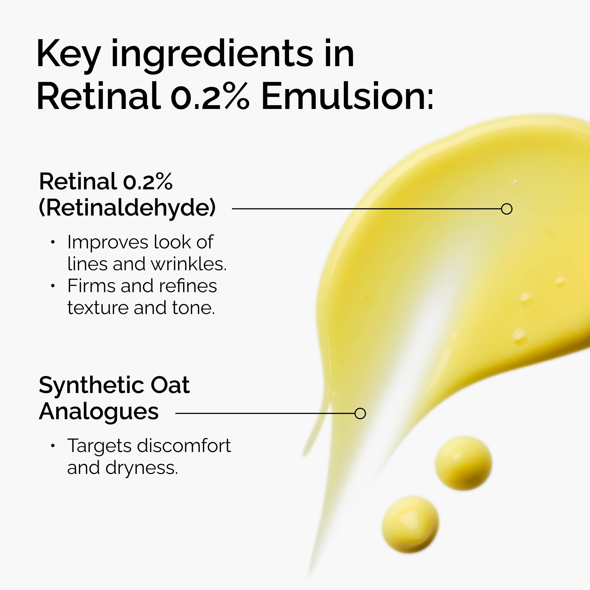 The Ordinary Retinal 0.2% Emulsion pump demonstrates precise nightly dosing.