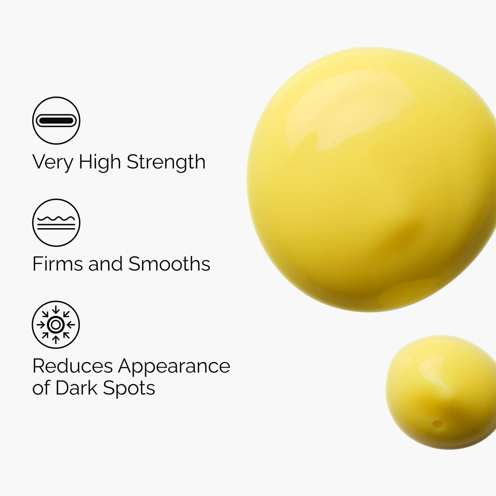 The Ordinary Retinal 0.2% Emulsion swirl on skin hints at quick absorption.