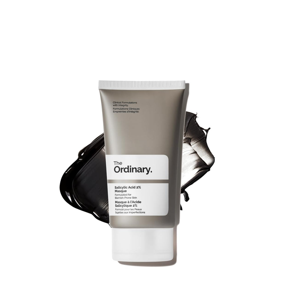 The Ordinary Salicylic Acid 2% Masque bottle close-up for pore care