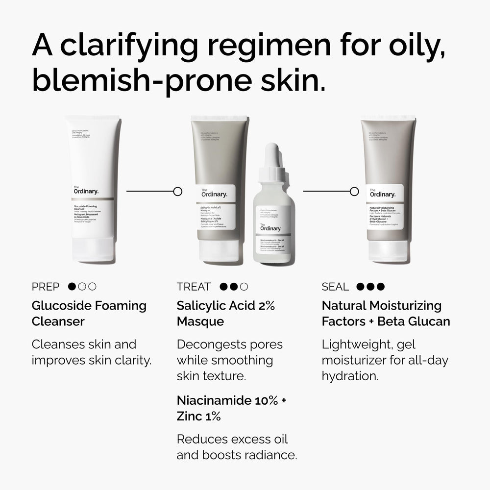 The Ordinary Masque after use showing smoother, refined pores