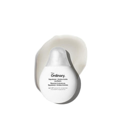 The Ordinary Squalane + Amino Acids Lip Balm jar delivering lip hydration.