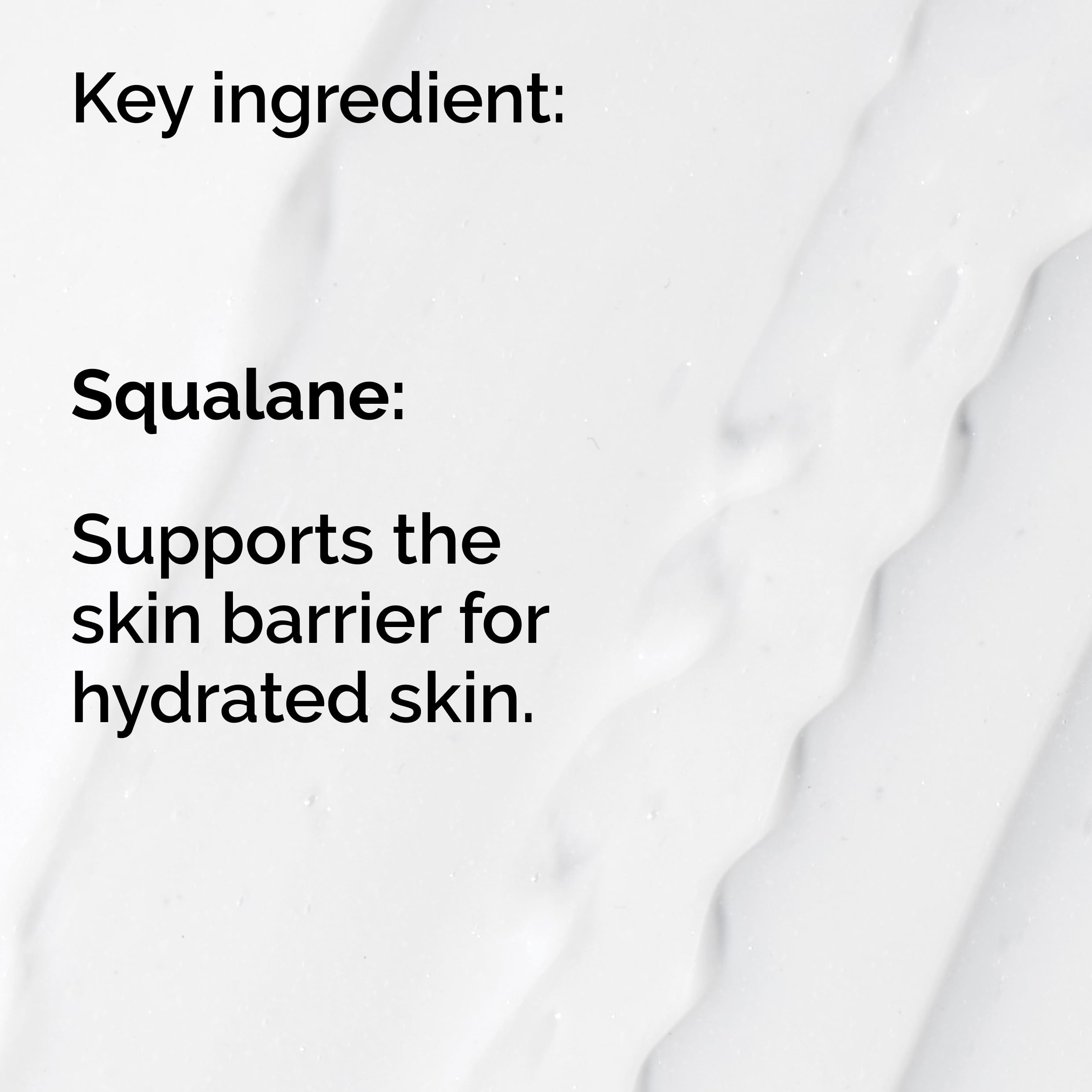 The Ordinary Squalane Cleanser massage application for gentle makeup removal.