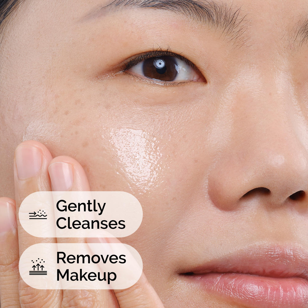 The Ordinary Squalane Cleanser travel-size packaging ideal for on-the-go skincare.