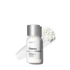 The Ordinary Sulfur 10% powder-to-cream bottle for fast on-the-go blemish care.
