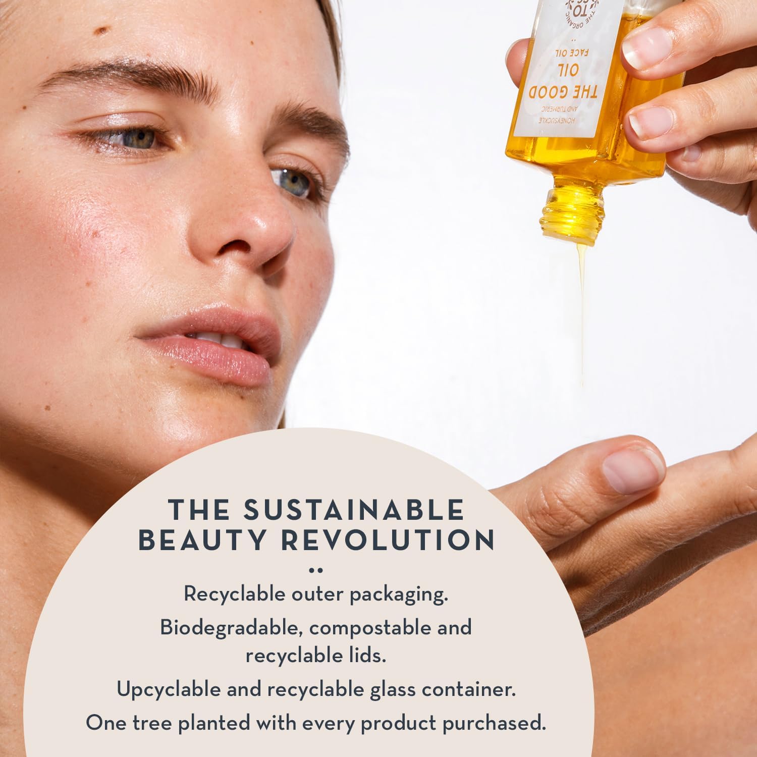 Dermaplaning-ready oil from The Organic Skin Co for smooth prep and hydration.