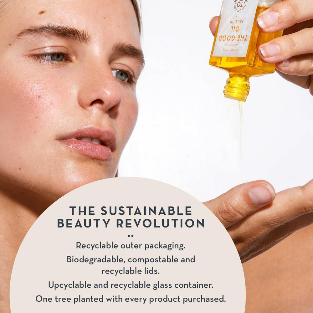Dermaplaning-ready oil from The Organic Skin Co for smooth prep and hydration.
