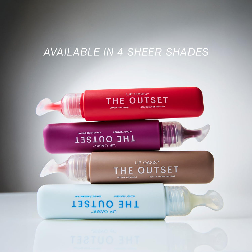The Outset Lip Oasis Glossy Treatment ingredient focus on humectants and squalane