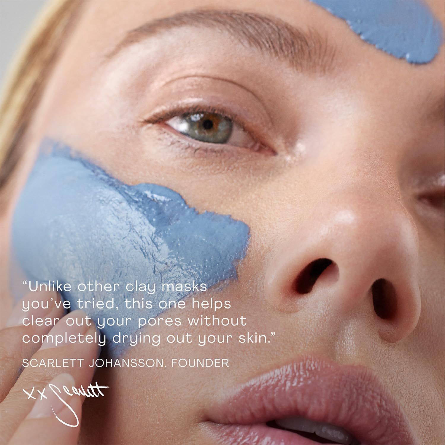 The Outset Purifying Blue Clay Mask Kaolin clay focus appears in the ingredients.