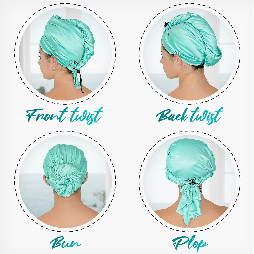 THE PERFECT HAIRCARE Toalla de microfibra con clip patentado para mayor estabilidad