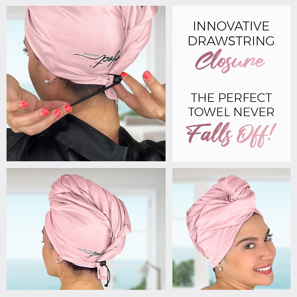 THE PERFECT HAIRCARE tela sin bucles ni costuras, ayuda a reducir el encrespamiento.
