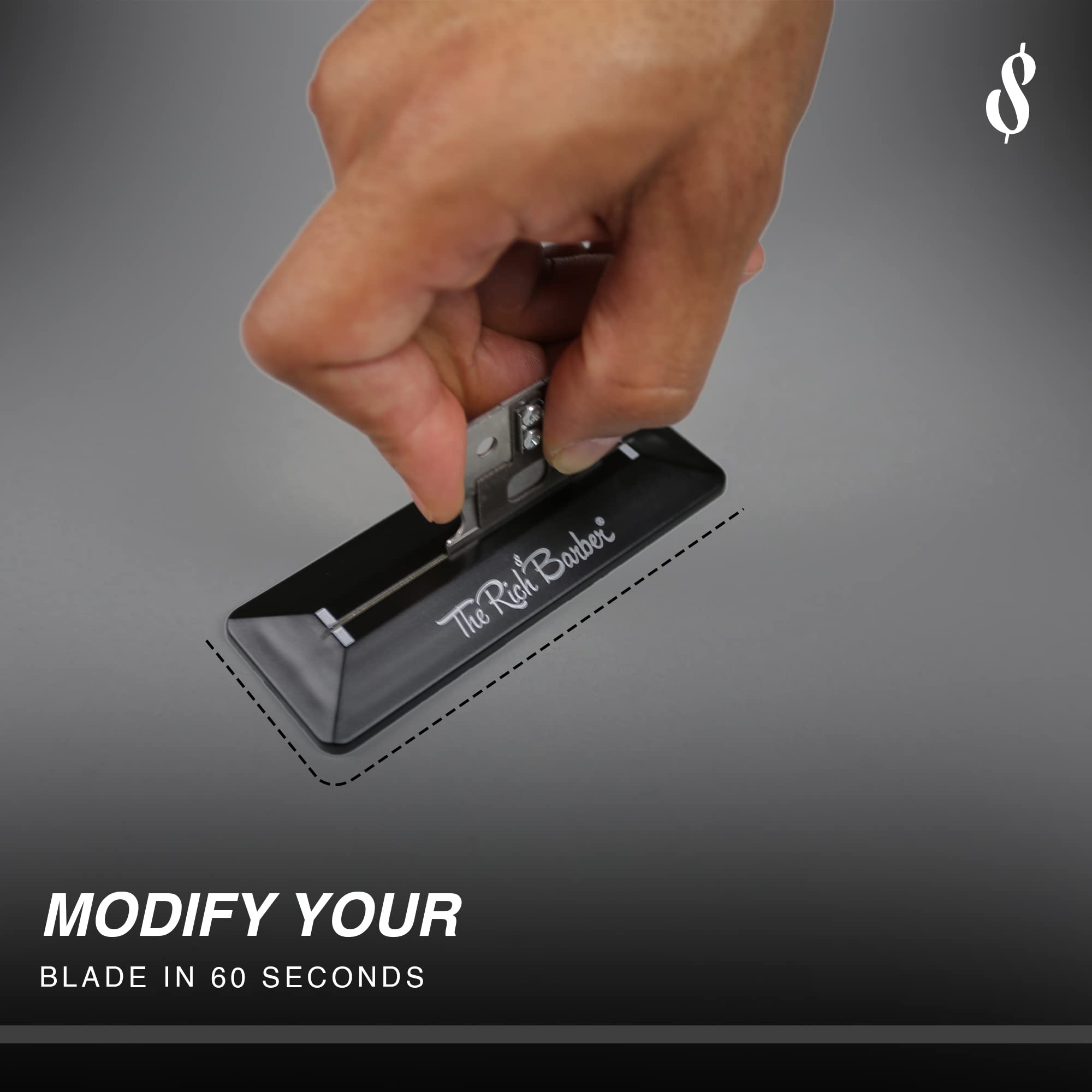 The Rich Barber compatibility with Andis, Wahl, BaByliss blades for versatile grooming.