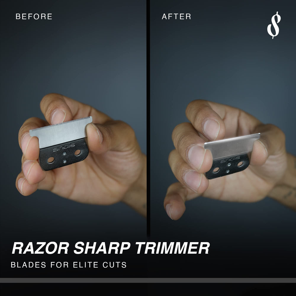 The Rich Barber diamond stone sharpening tool extending blade life.