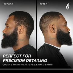 The Rich Barber N'Hance hold spray 5oz delivers all-day hold.