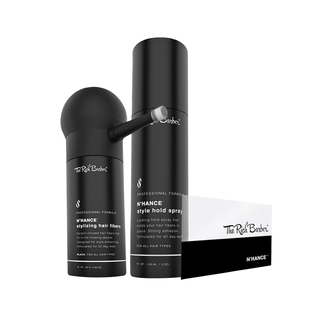 The Rich Barber N'Hance 4-in-1 kit supports versatile styling.