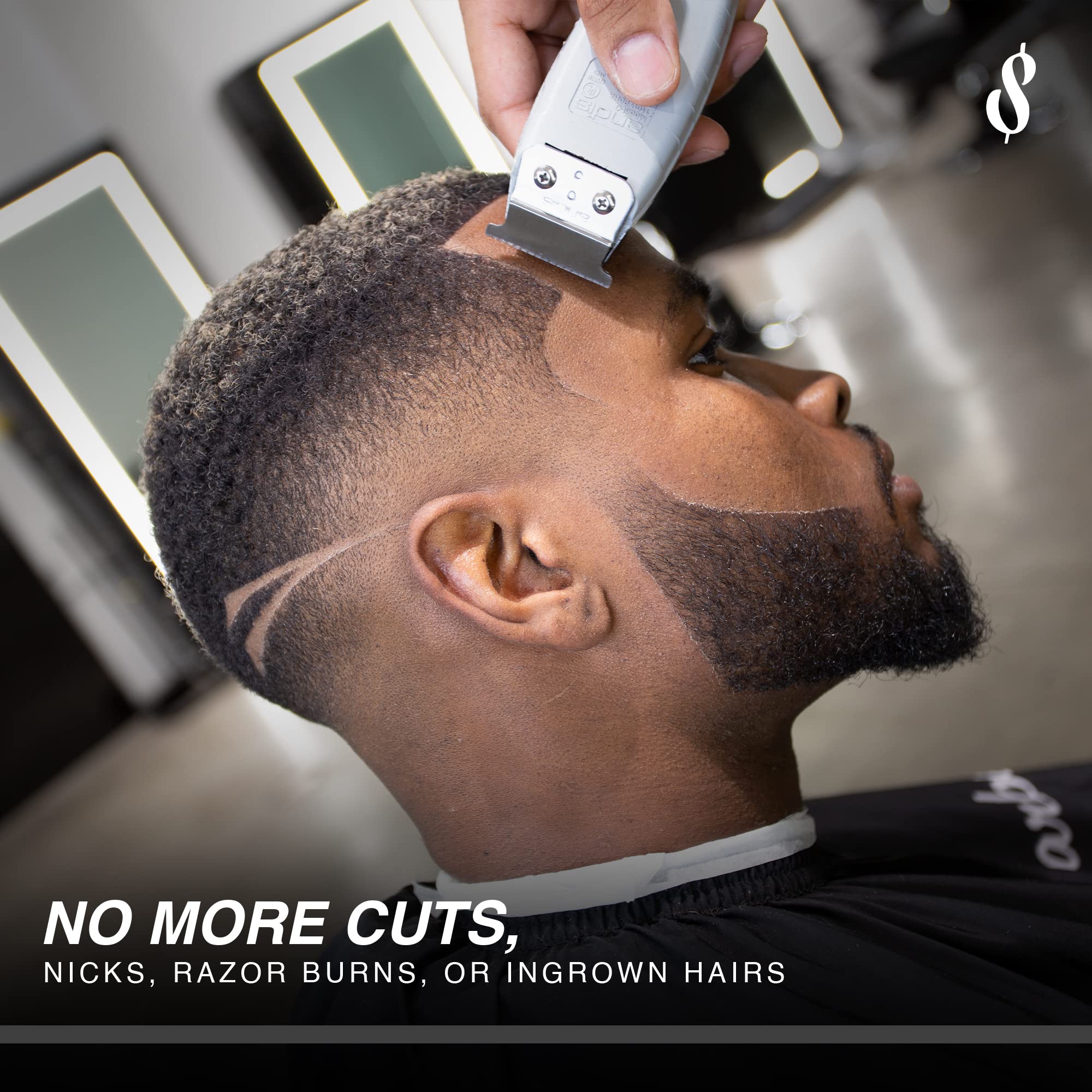 The Rich Barber professional tools in a studio setup for precise cuts.