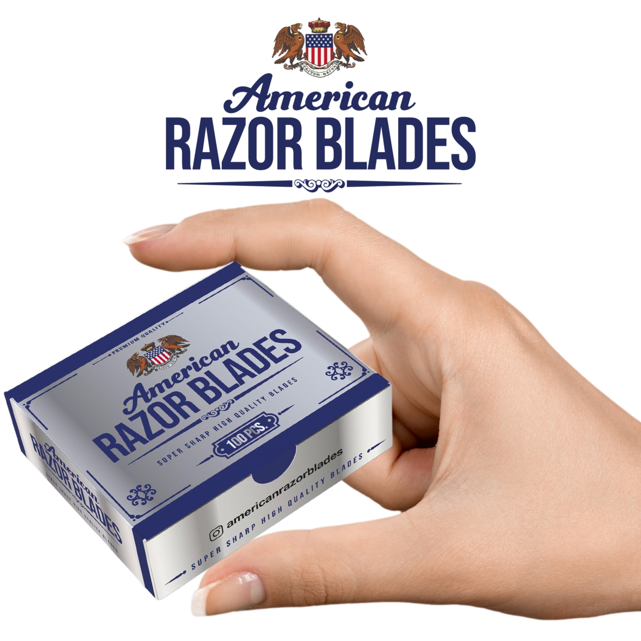 The Shave Factory American Razor Blades detailed beard trim demonstrates precise sideburn work.