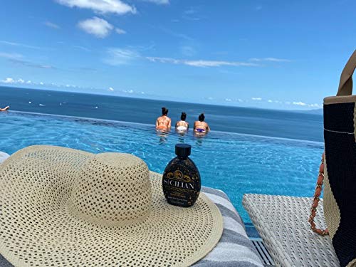 The Sicilian odor-blocking formula keeps you fresh after tanning.