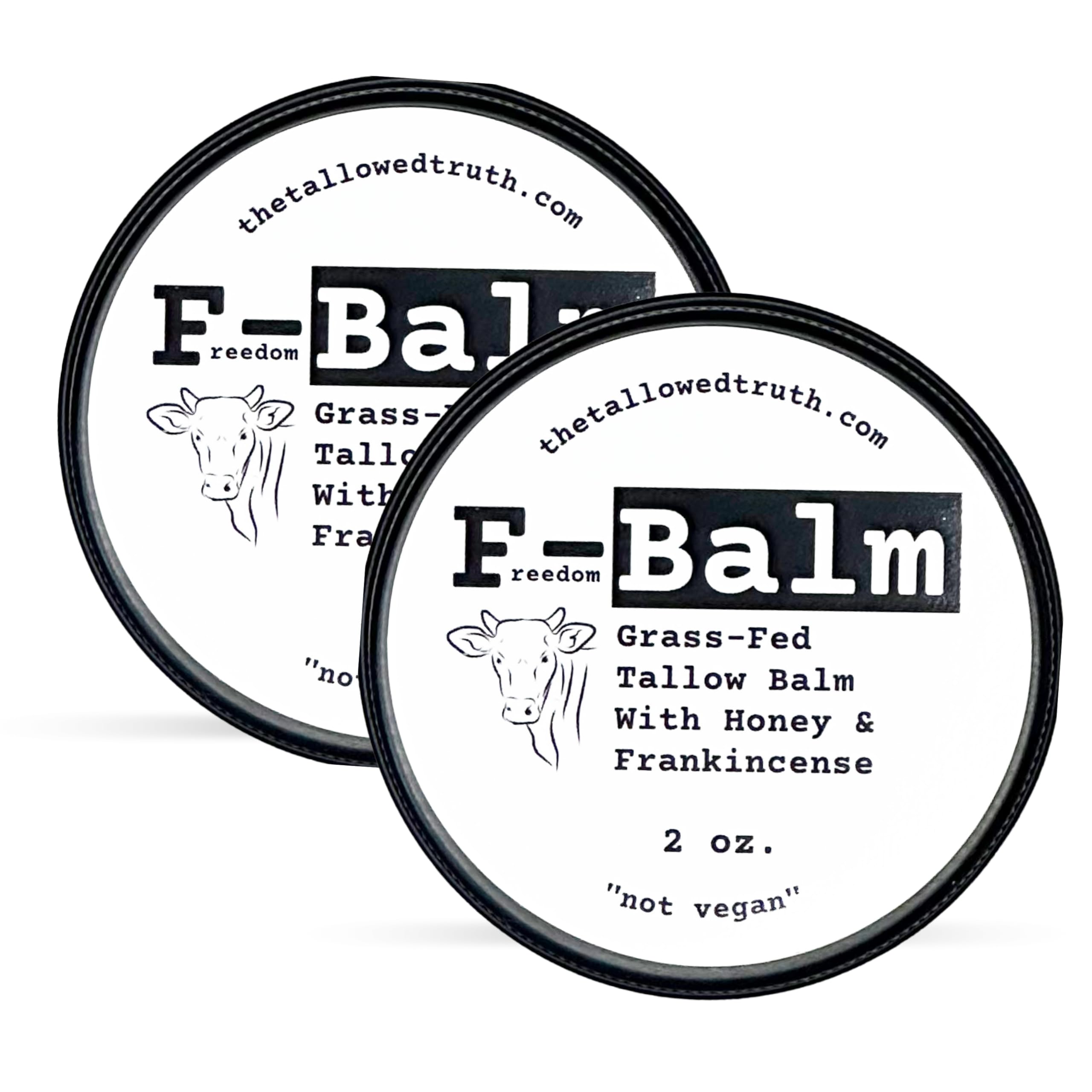 The Tallowed Truth F-Balm body application on forearm