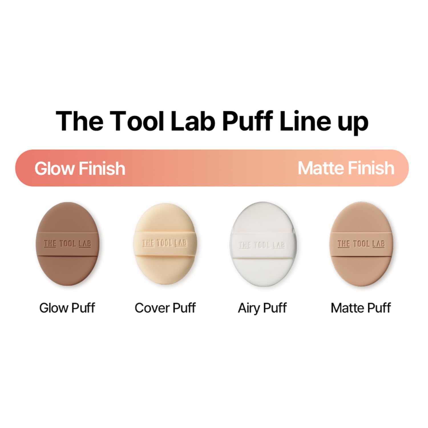 THE TOOL LAB pores-smoothing glow puff smooths texture and minimizes visual pores