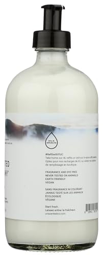 The Unscented Company unscented lotion hand-application scene for everyday moisture.