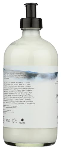 The Unscented Company unscented lotion packaging displays clean, simple design.