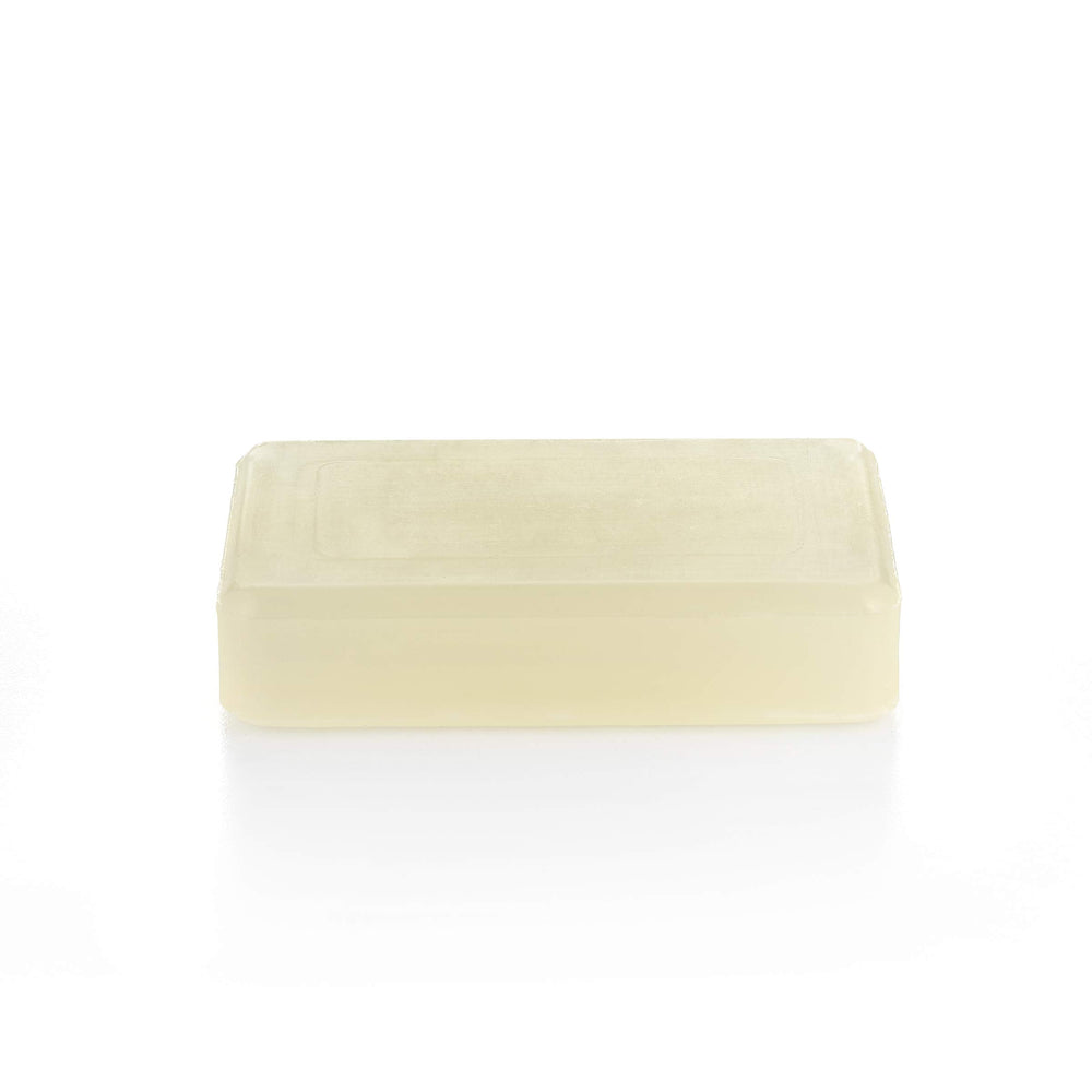 The Unscented Company unscented soap bar during lathering suggests clean, hydrated skin without irritation.