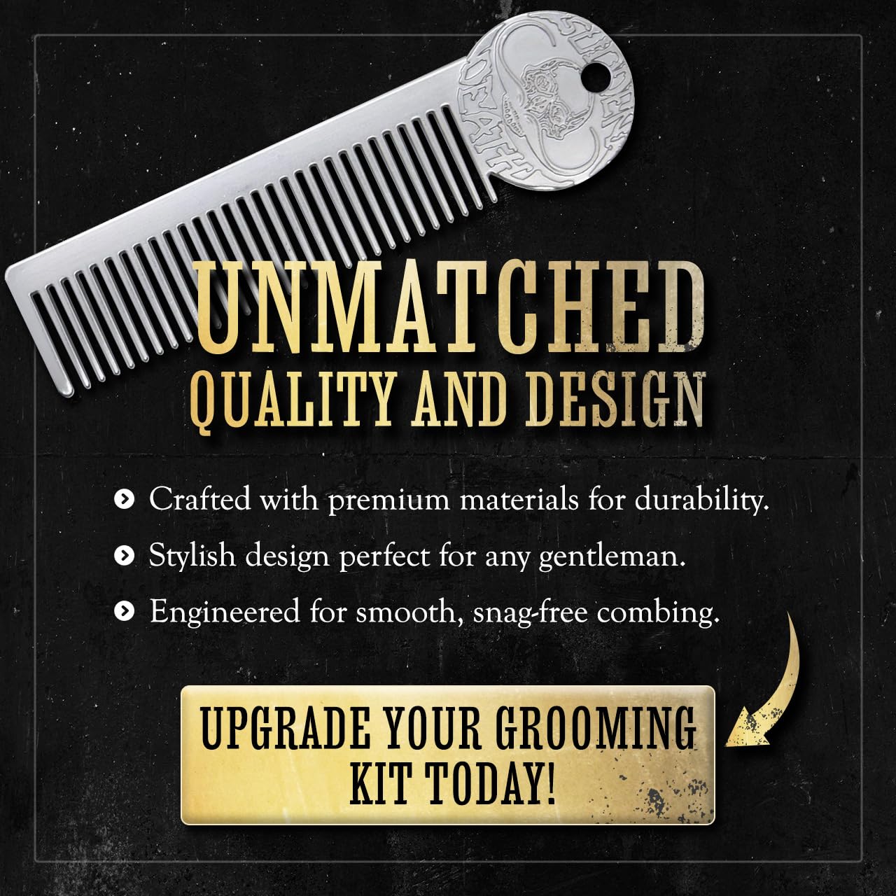 THE VINTAGE GROOMING CO Close-up of pliable wax texture for easy application.