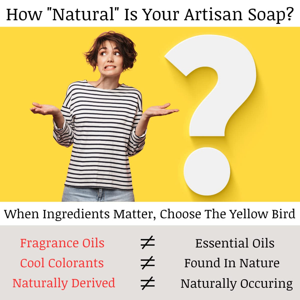 The Yellow Bird Dead Sea Mud Soap Bar made in USA uses clean, vegan ingredients.
