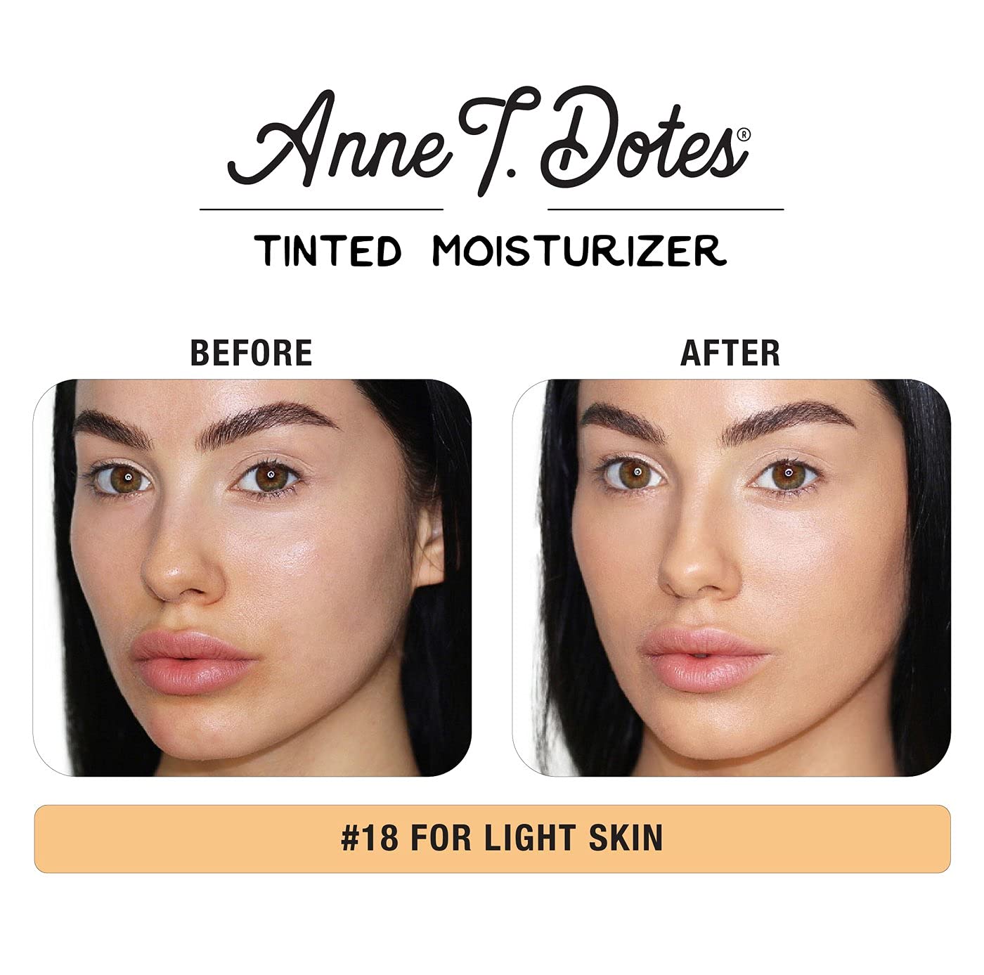 theBalm Anne T. Dotes Tinted Moisturizer acabado natural en piel combinada.