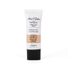 theBalm Anne T. Dotes Tinted Moisturizer tono 18 luz, cobertura suave para piel clara.