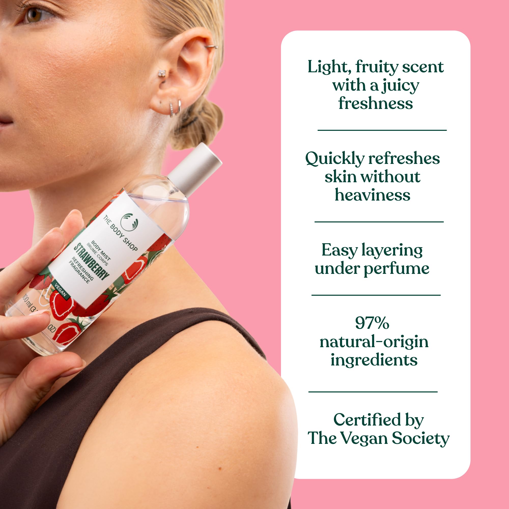the body shop strawberry body mist vegan badge featured.