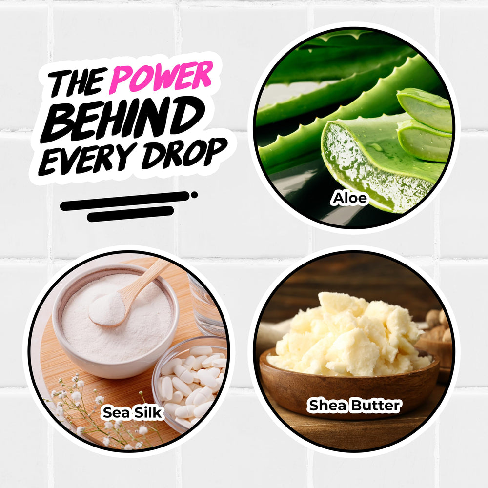 The Doux Fresh Rinse on color-treated hair preserves vibrancy and moisture.