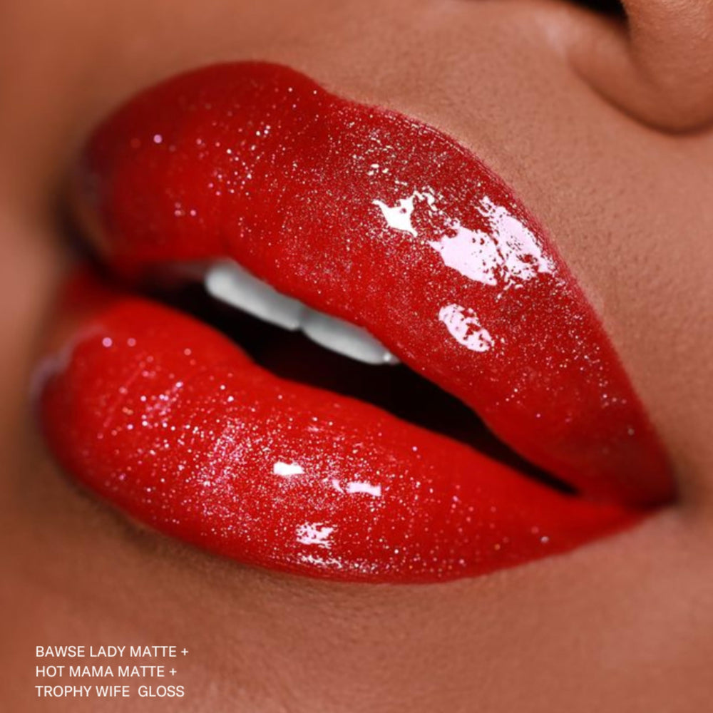 The Lip Bar Bawse Lady formula delivers comfortable all-day wear.