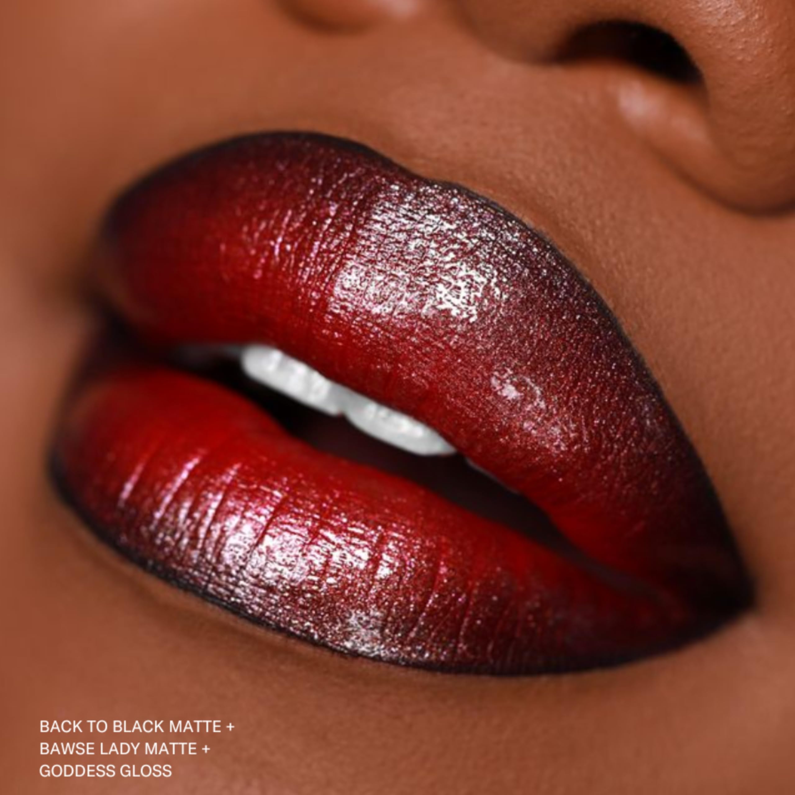 Vegan, cruelty-free lipstick with non-toxic formulations.