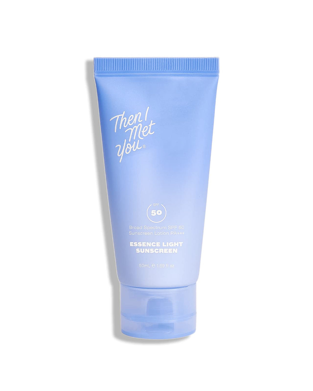Then I Met You Essence Light Sunscreen bottle shows lightweight protection for daily sun care