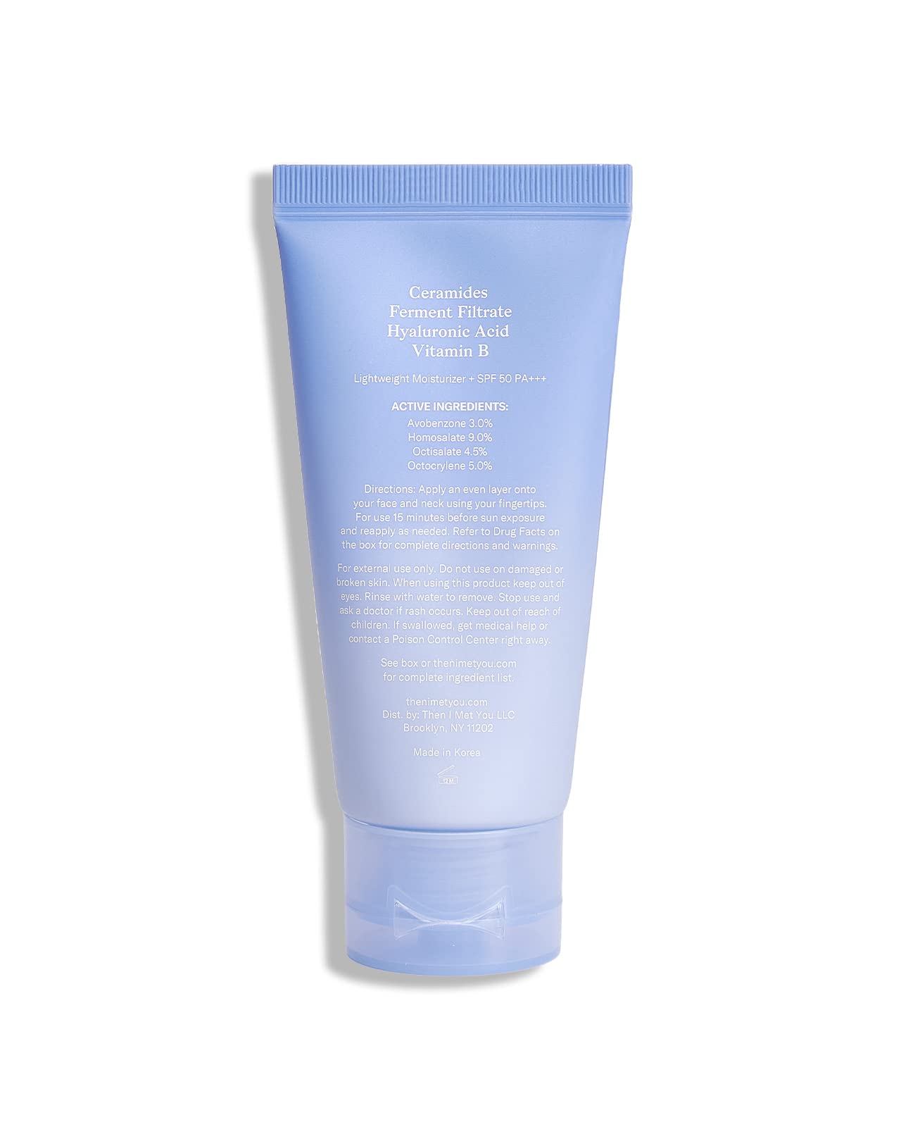 Then I Met You Essence Light Sunscreen travel-size-friendly container supports on-the-go protection