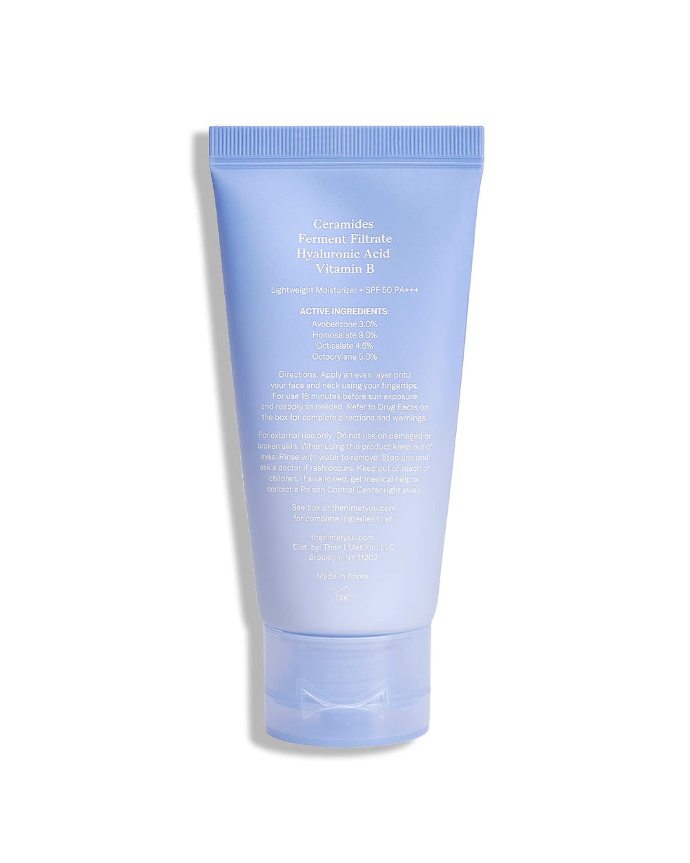 Then I Met You Essence Light Sunscreen travel-size-friendly container supports on-the-go protection