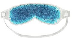 TheraPearl Eye Mask close-up showing flexible gel beads for soothing cold or warm therapy