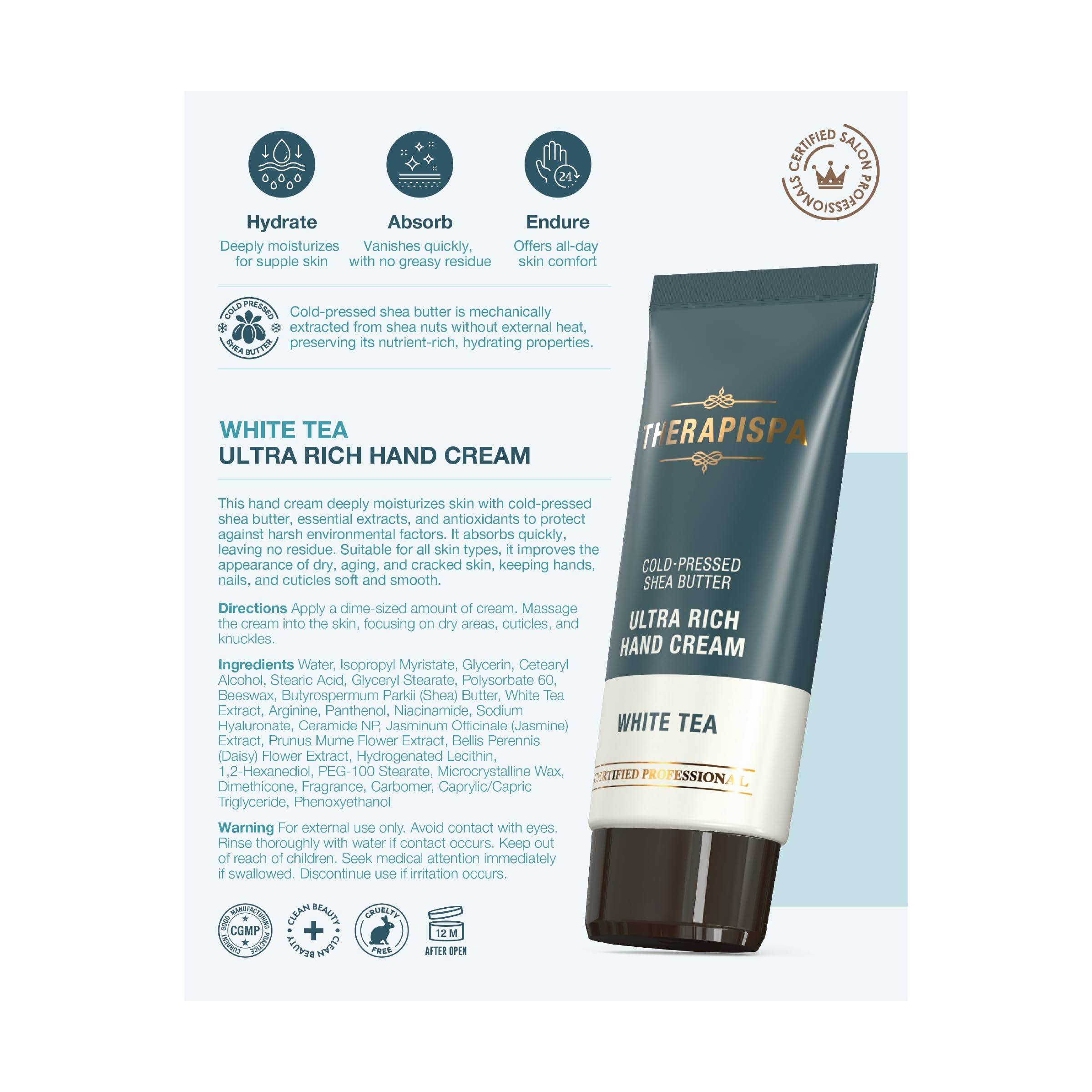 THERAPISPA 2.0 oz travel-size bottle for on-the-go care